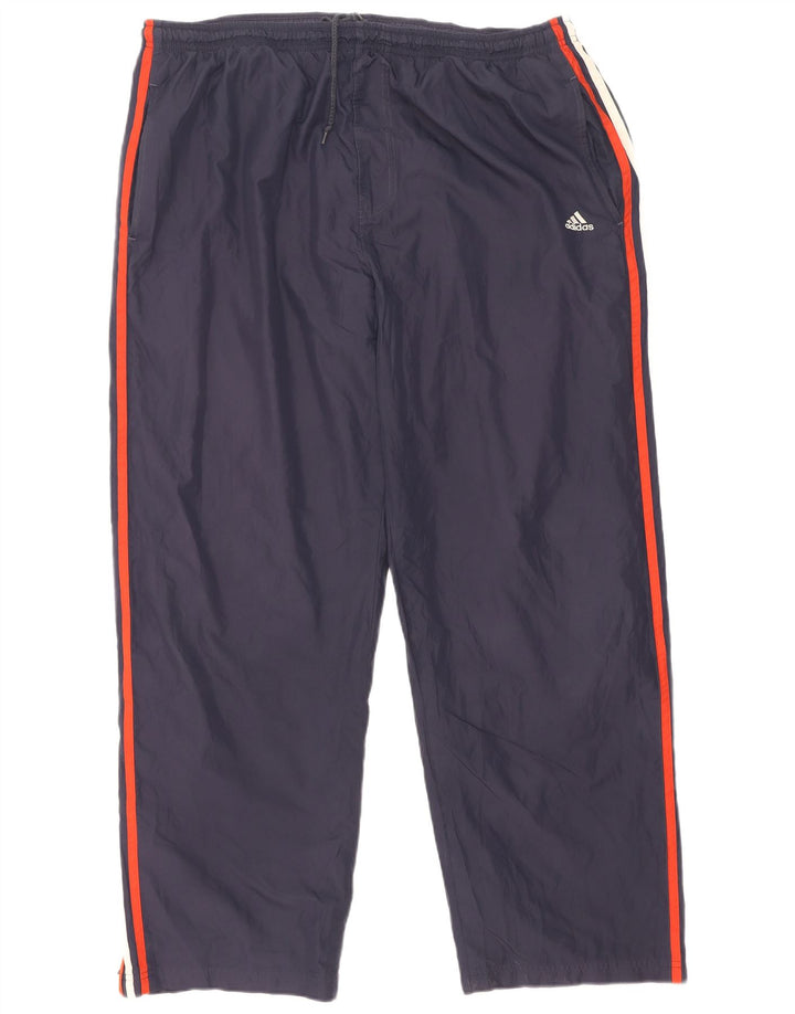 Adidas Herren-Trainingshose XL, Marineblau, Polyester