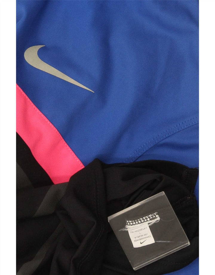 Nike Herren-Poloshirt, groß, mehrfarbig, gestreift