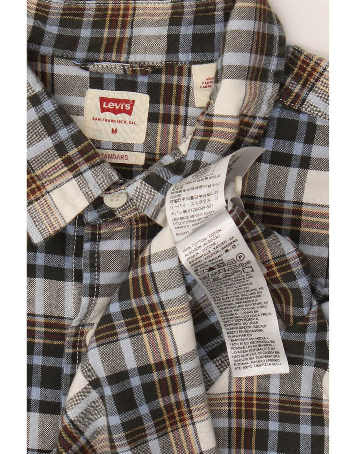 Levi's Herren-Hemd in Standard-Passform, mittelgroß, mehrfarbig, kariert, Baumwolle