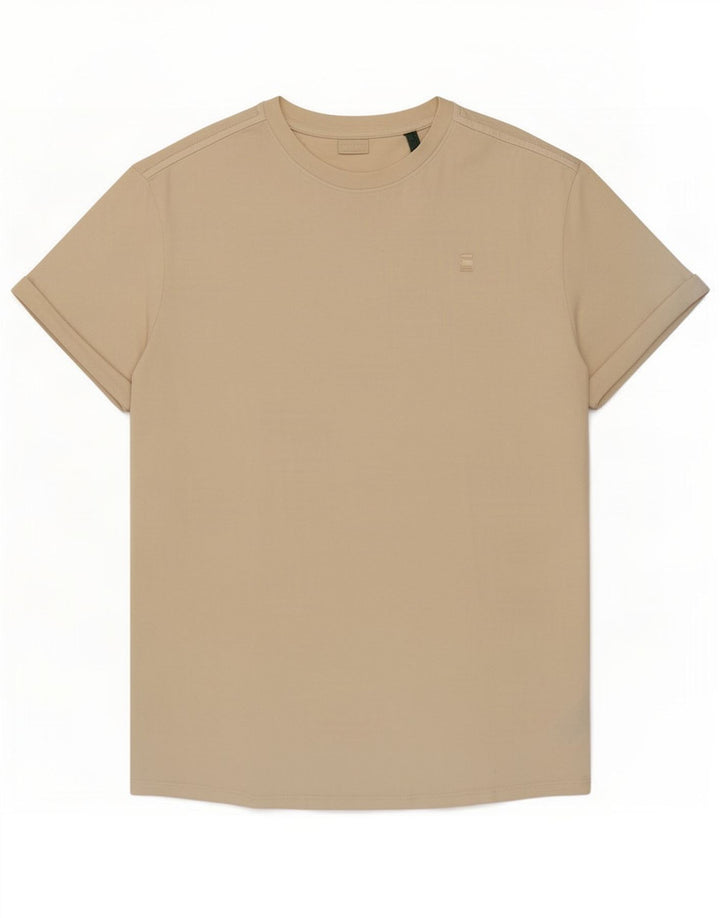 G-Star Herren T-Shirt Top Large Beige Baumwolle