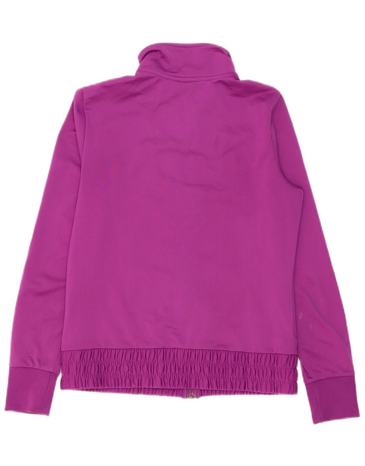 Puma Damen-Trainingsanzug-Top-Jacke, UK 12, Mittelviolett, Polyester