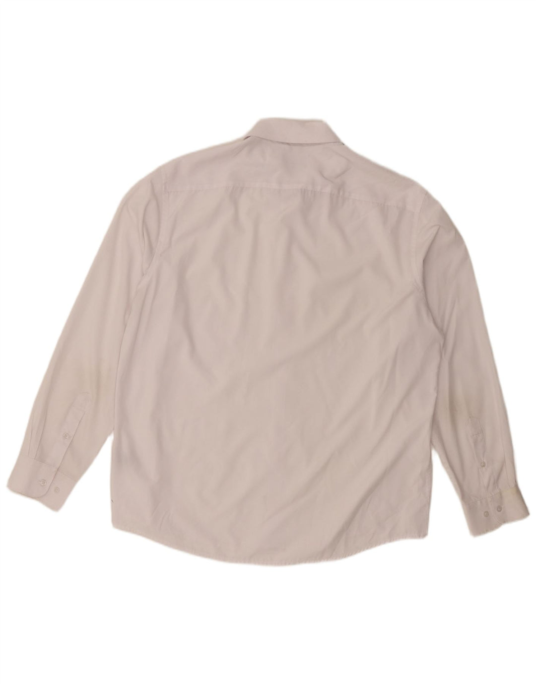 Nautica Herren-Slim-Fit-Hemd, Größe 17 1/2 XL, weißes Polyester