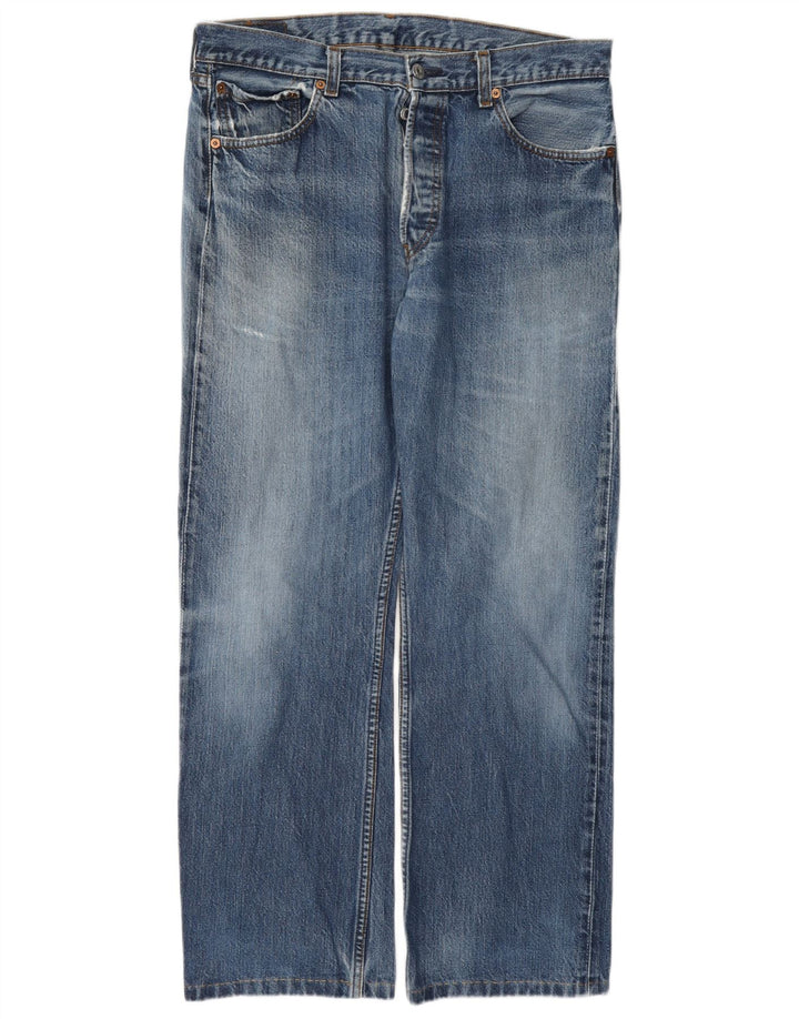 Levi's Herren 501 Straight Jeans W34 L30 Blau