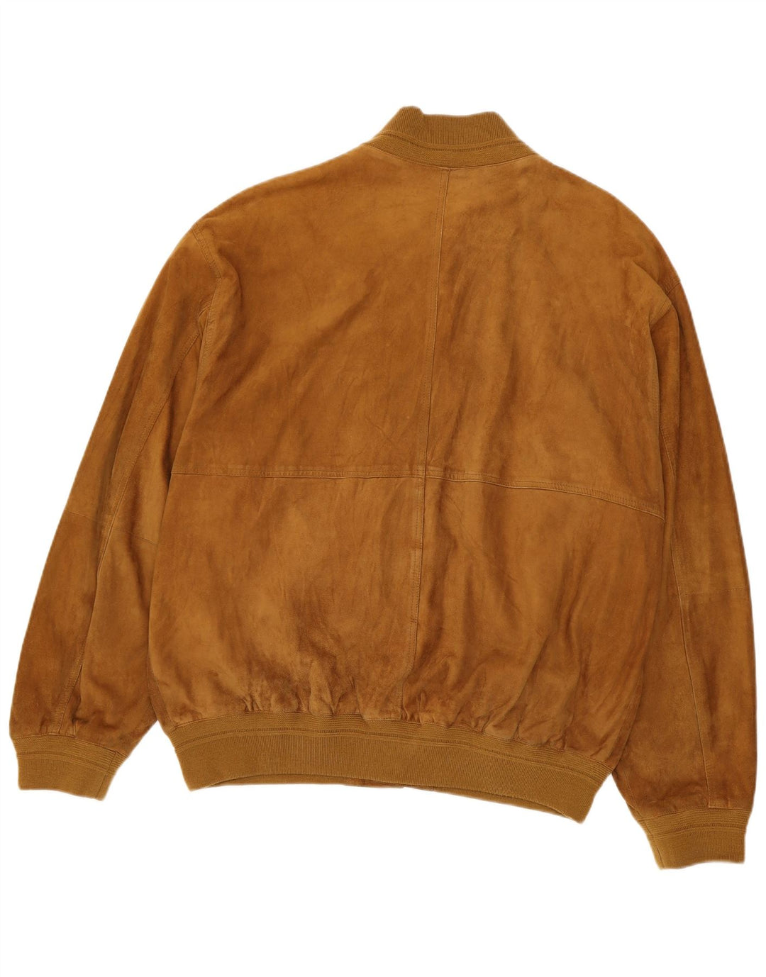 Luca D'altieri Herren Wildleder Bomberjacke IT 56 3XL Braunes Leder