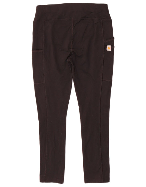 Carhartt Womens Taillierte Leggings UK 6 XS Schwarz Polyester