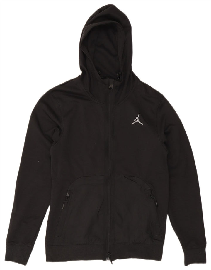 JORDAN Herren Dri Fit Zip Hoodie Pullover XS Schwarz Polyester