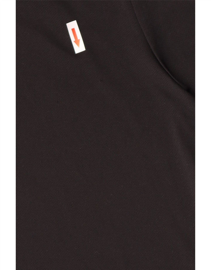 Adidas Herren Climalite Poloshirt Großes schwarzes Polyester