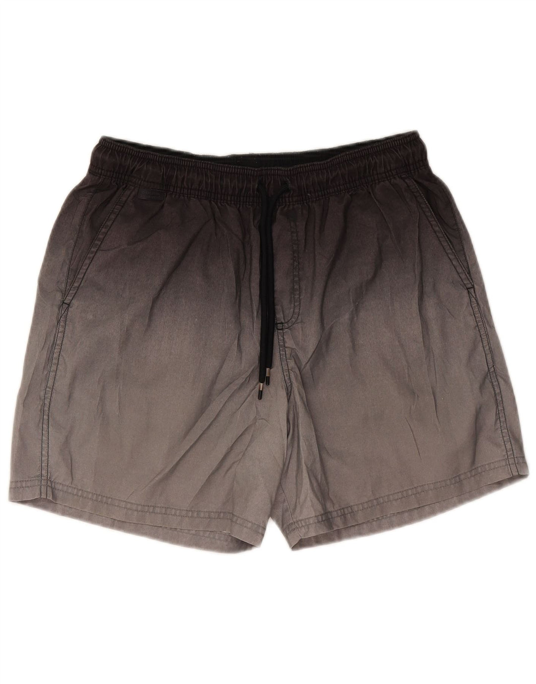 Marks & Spencer Herren-Badeshorts aus mittelgrauem Colourblock-Polyester