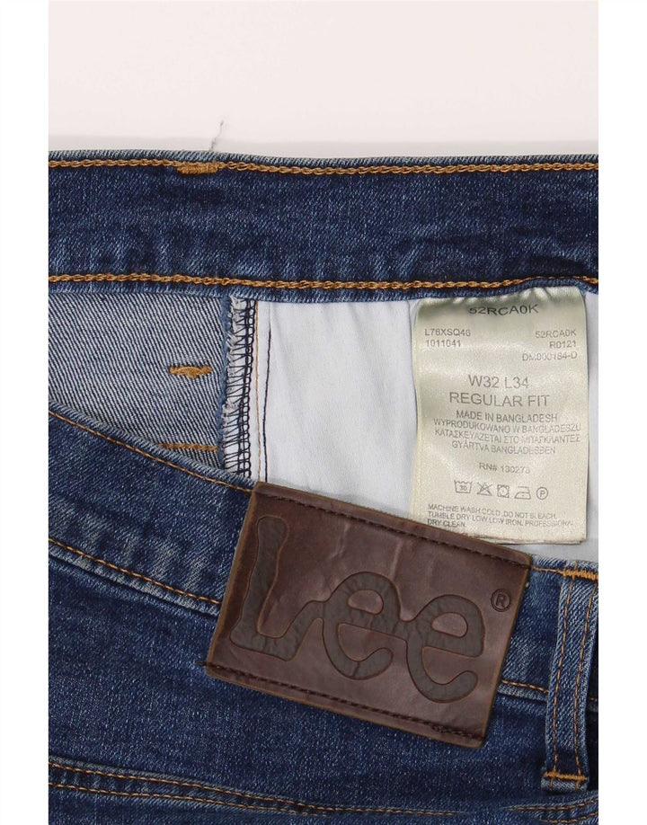 Lee Damen-Jeans mit normaler Passform, gerade Passform, W32, L34, Blau, Baumwolle