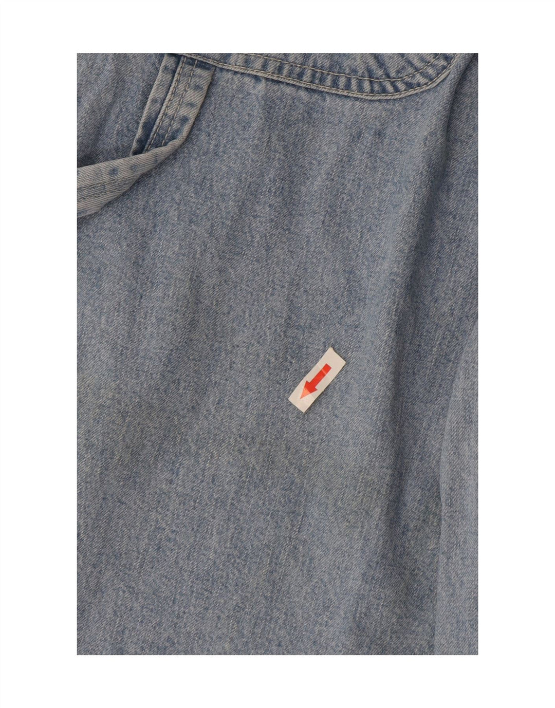 Rifle Damen-Latzhose, gerade Jeans, W29, L27, blaue Baumwolle