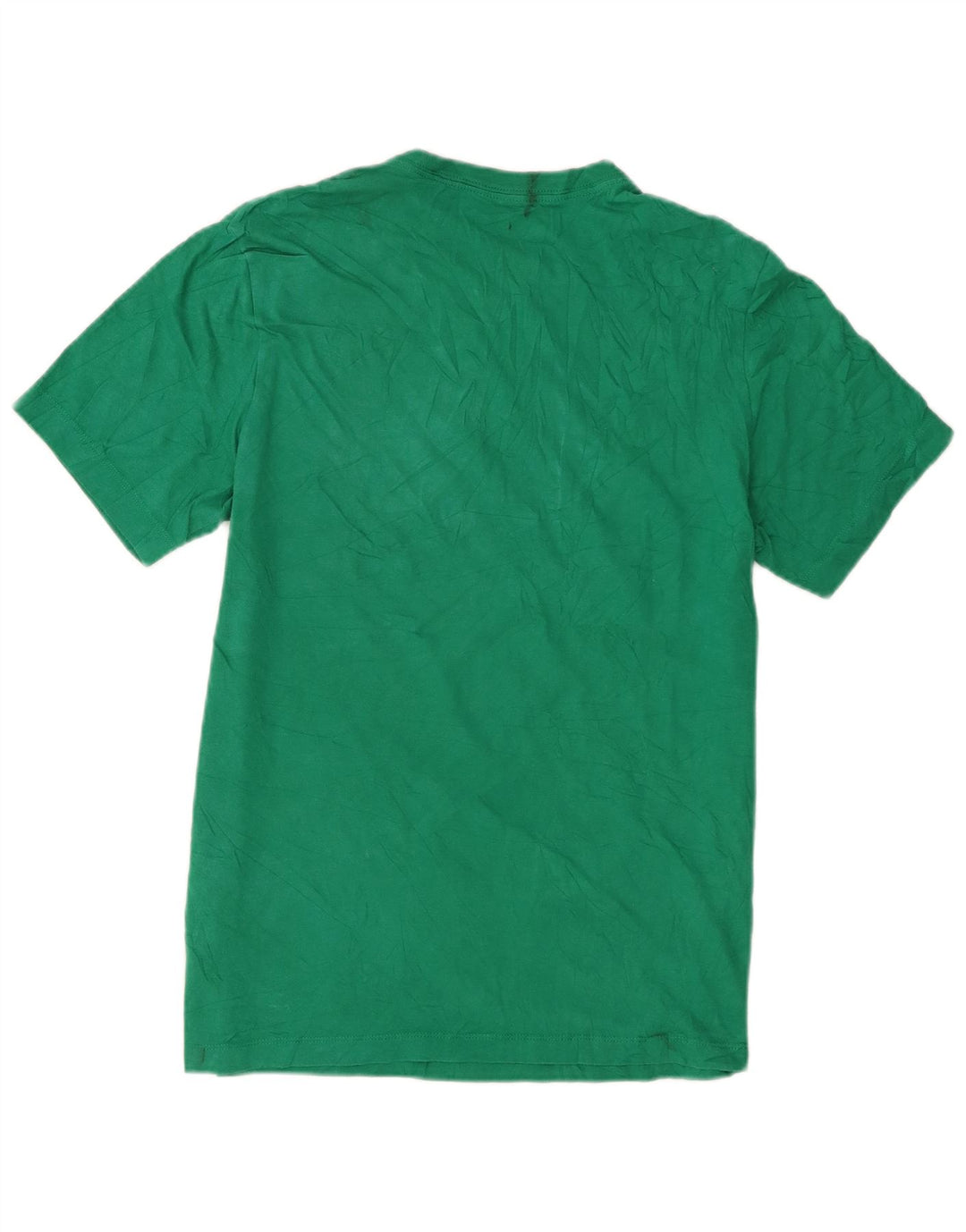 Nike Herren T-Shirt Top aus mittelgrüner Baumwolle