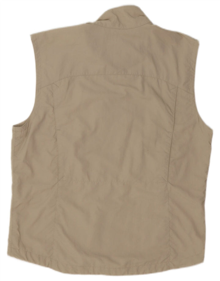 Jack Wolfskin Herren ärmellose Trainingsjacke, UK 36/38, mittelbeige
