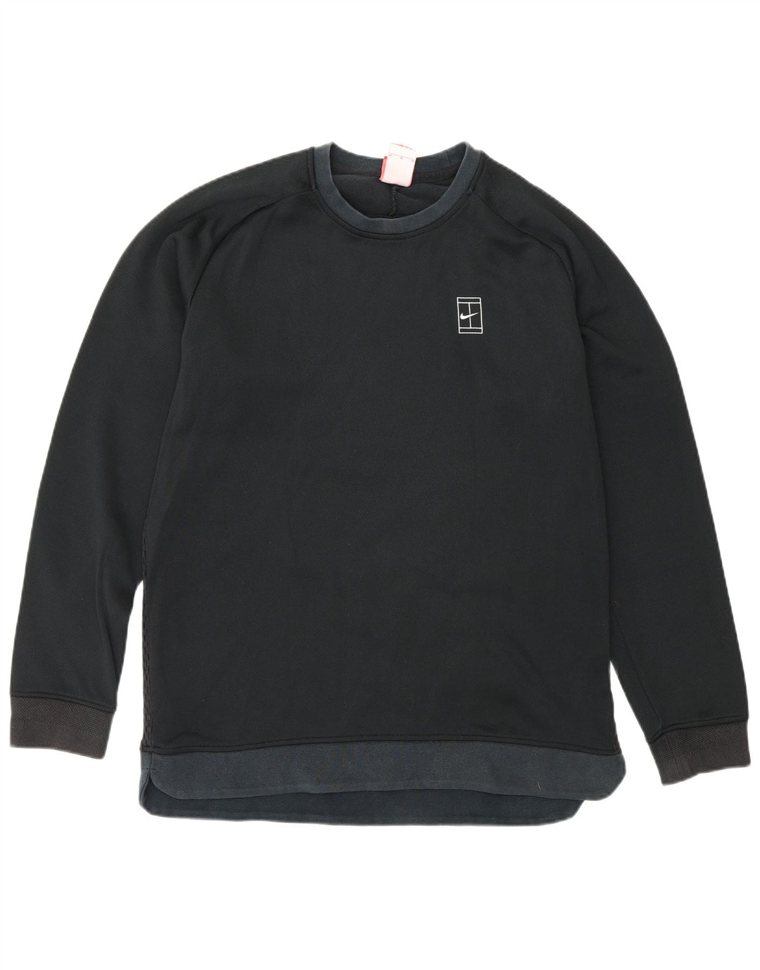 Nike Herren-Sweatshirt-Pullover, mittelschwarz, Baumwolle