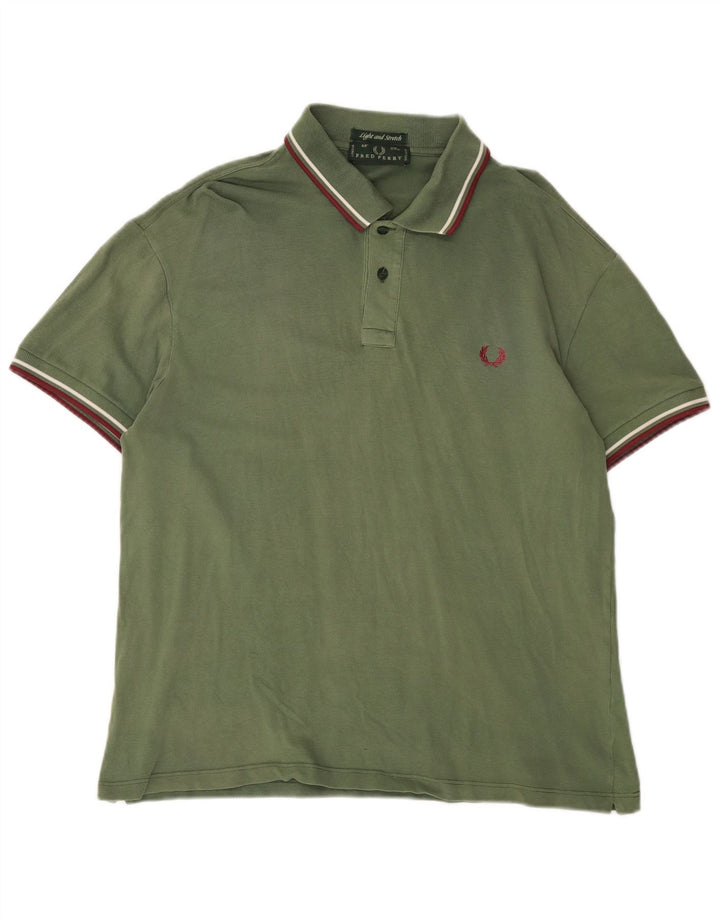 FRED PERRY Herren Poloshirt Large Grün
