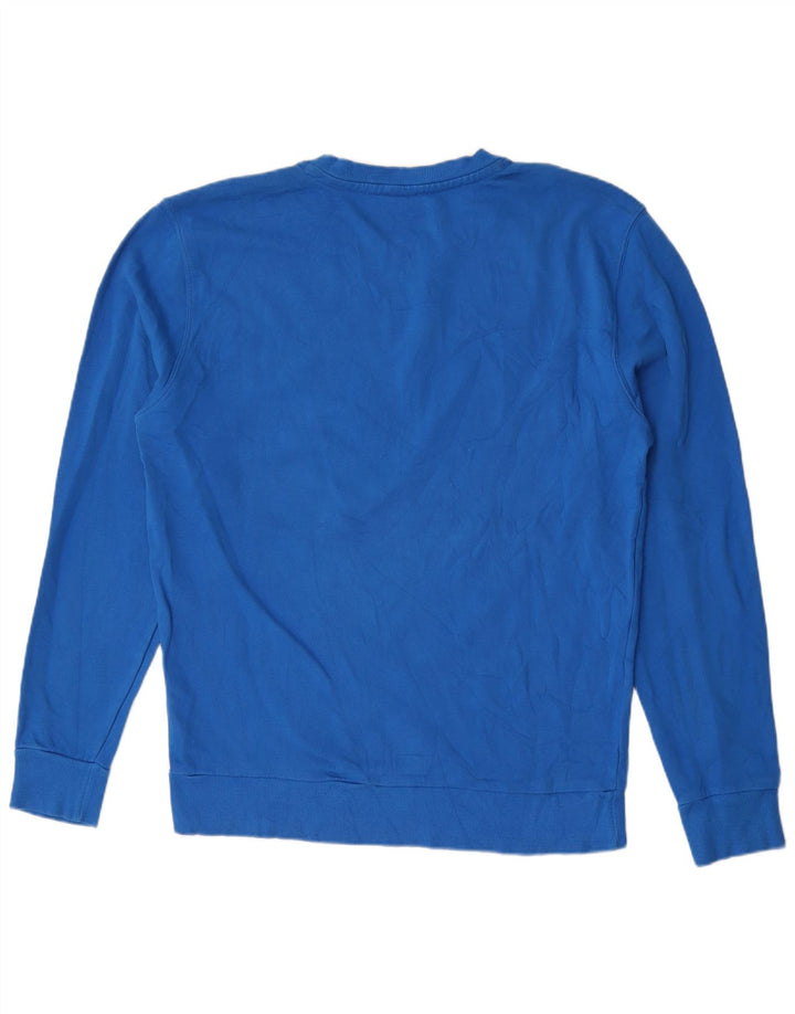 North Sails Herren-Sweatshirt mit Grafik, groß, aus blauer Baumwolle