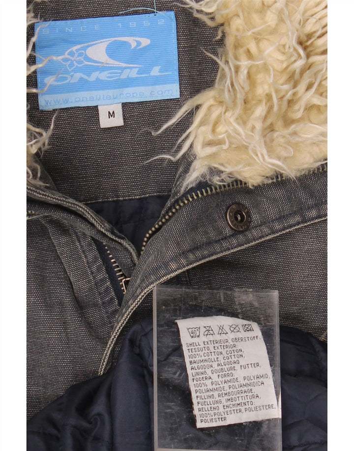 O'NEILL Mens Denim Coat UK 38 Medium Blue Cotton