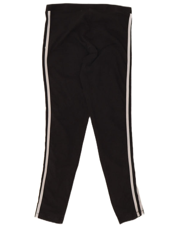 Adidas Damen Leggings UK 8 Small Schwarz