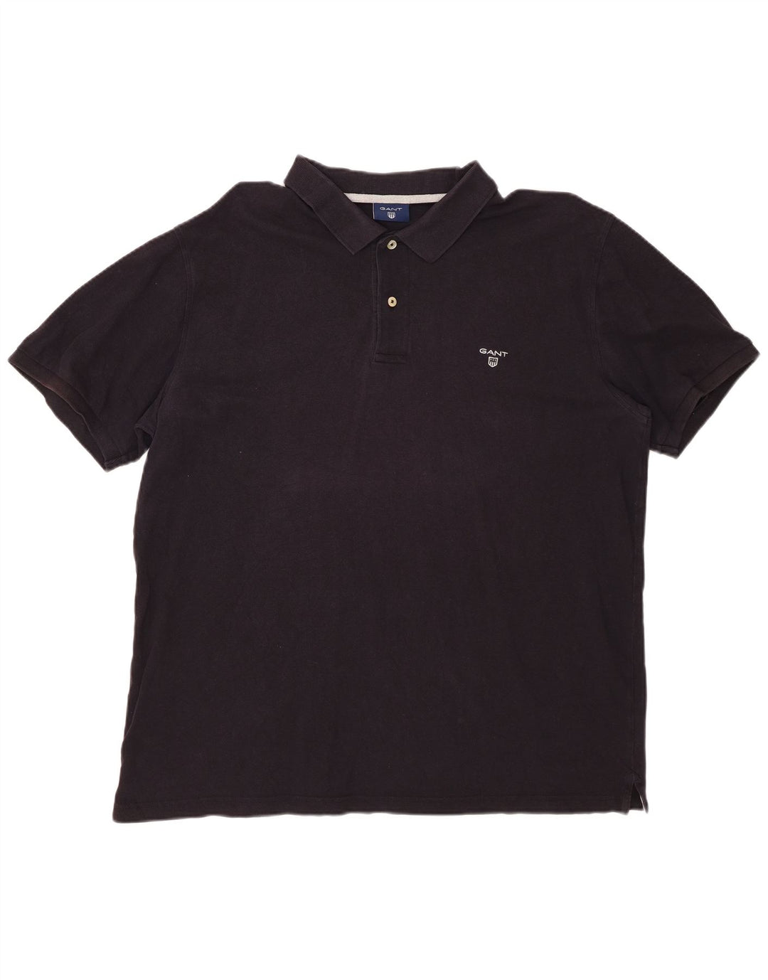 GANT Herren Poloshirt 3XL Schwarz Baumwolle