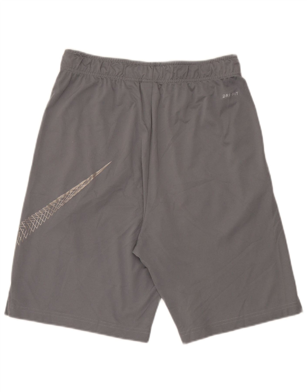 Nike Herren Dri Fit Graphic Sport Shorts Mittelgraues Polyester