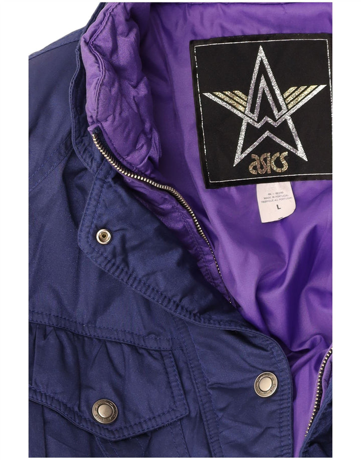 ASICS Damen Skioverall UK 16 Large Marineblau