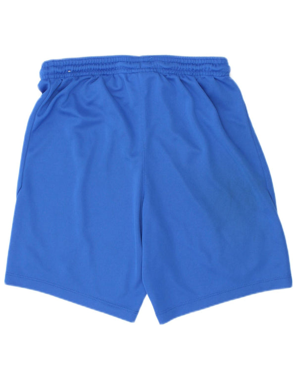 Nike Dri Fit Grafik-Sportshorts für Jungen, 10–11 Jahre, mittelblaues Polyester