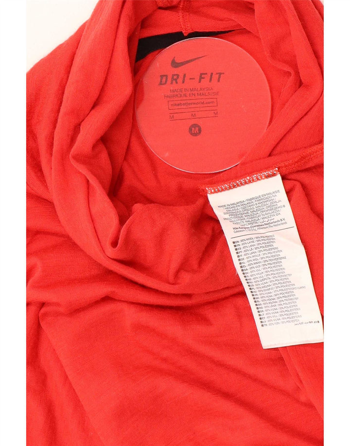 Nike Herren Dri Fit Top Langarm Mittelrote Wolle