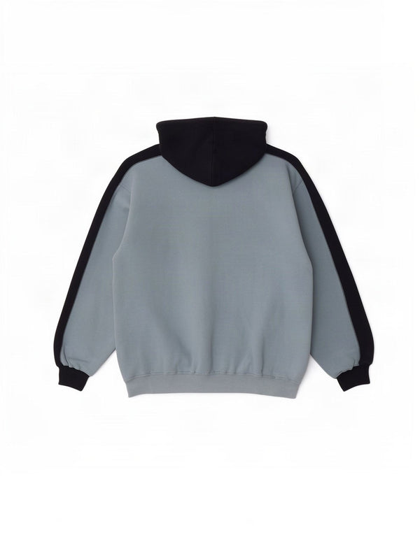 Diadora Herren Kapuzenpullover XL Blau Colourblock Baumwolle