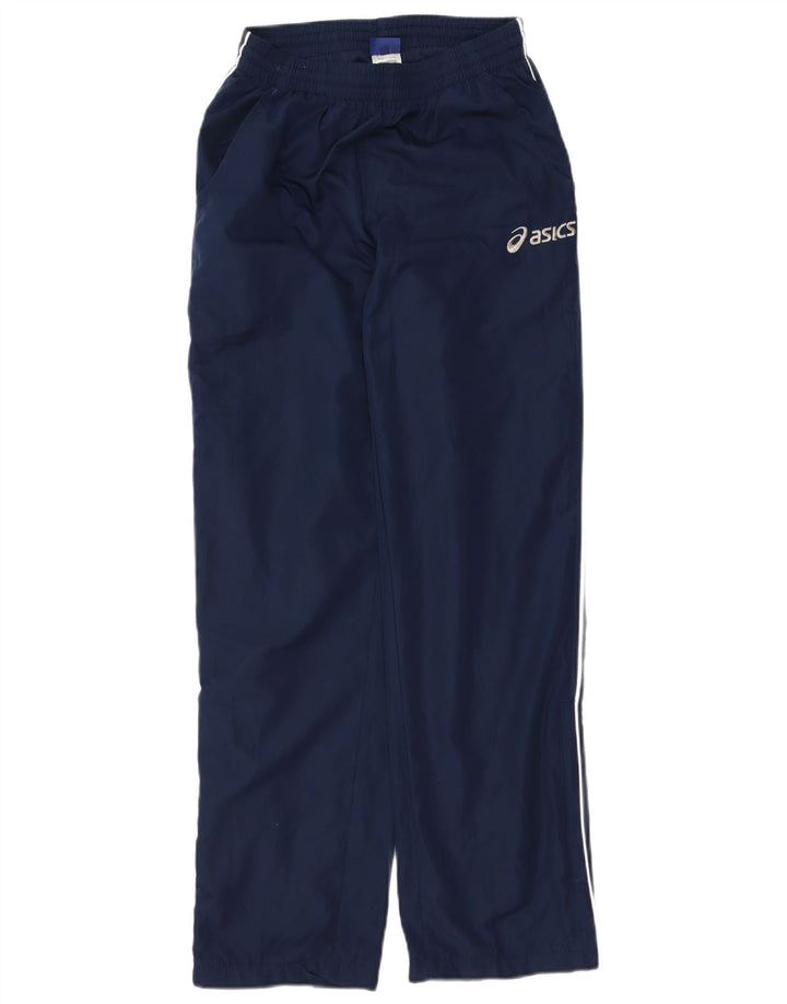 Asics Herren-Windbreaker-Hose XS, Marineblau, Polyester, Sport