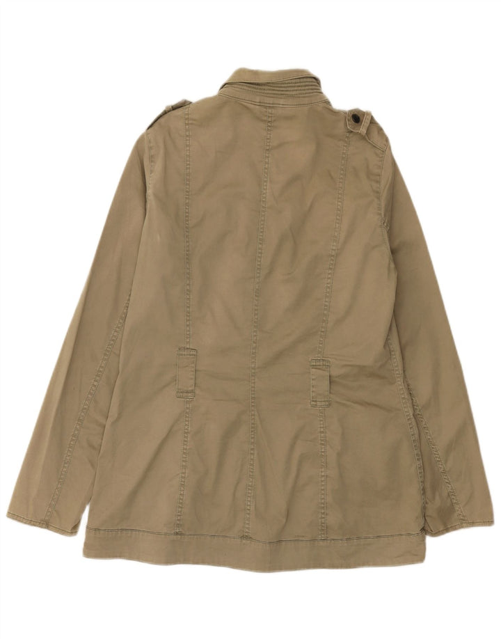 Barbour Damen Militärjacke UK 10 Small Khaki Baumwolle