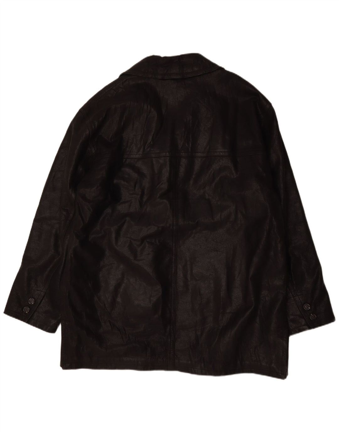 Brooklyn Herren Lederjacke UK 44 2XL Schwarz