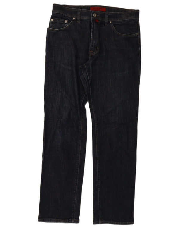 Pierre Cardin Herren Straight Jeans W34 L32 Marineblau