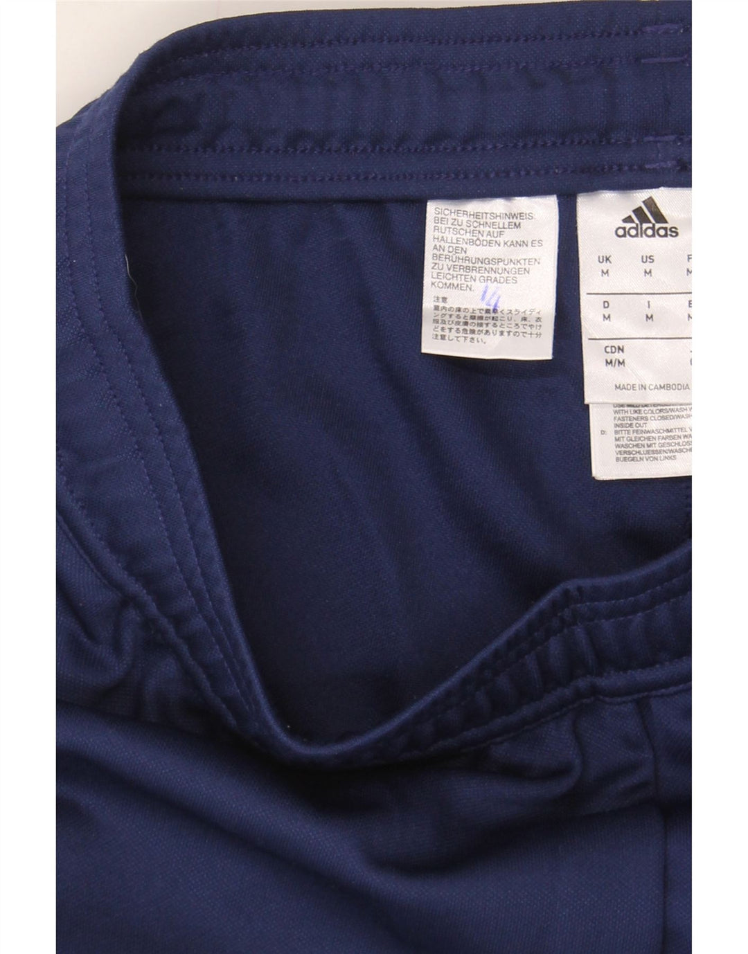 ADIDAS Mens Climacool Graphic Tracksuit Trousers Medium  Blue Polyester Vintage Adidas and Second-Hand Adidas from Messina Hembry 