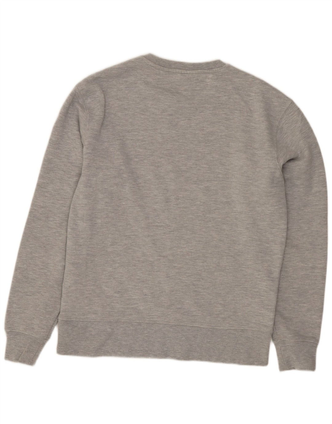 Zara Herren-Sweatshirt-Pullover, klein, grau gefleckte Baumwolle