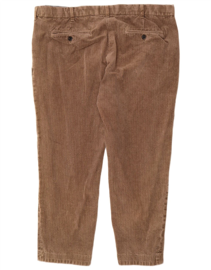MARKS & SPENCER Herren-Cordhose mit normaler Passform, W42, L27, Braun