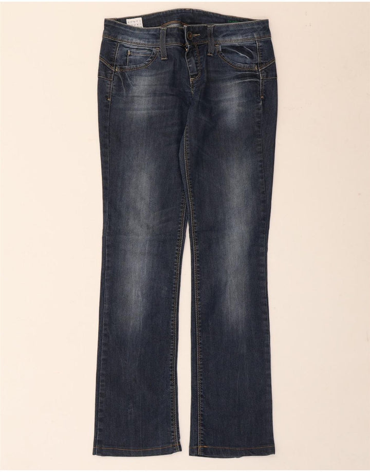 Benetton Damen Bootcut-Jeans W28 L30 Blau
