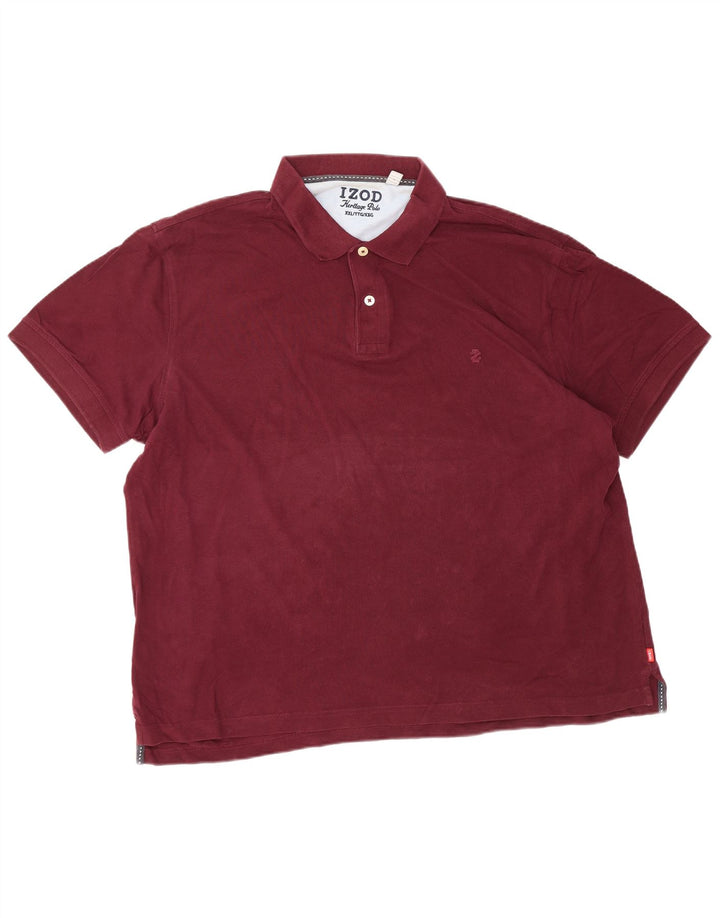 IZOD Herren Herritage Fit Poloshirt 2XL Burgund