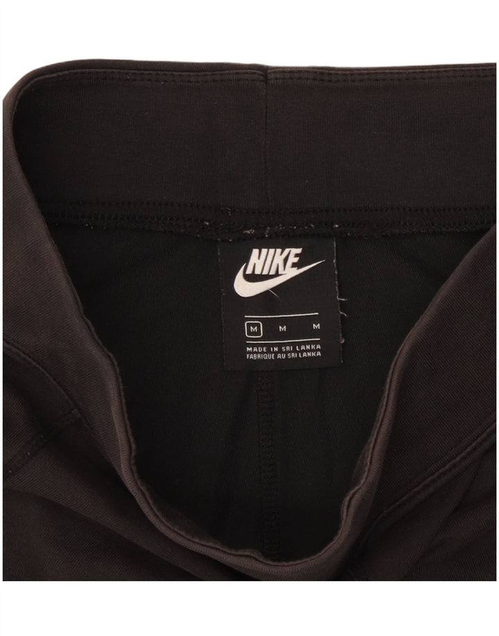 Nike Damen Graphic Leggings UK 12 Medium Schwarz