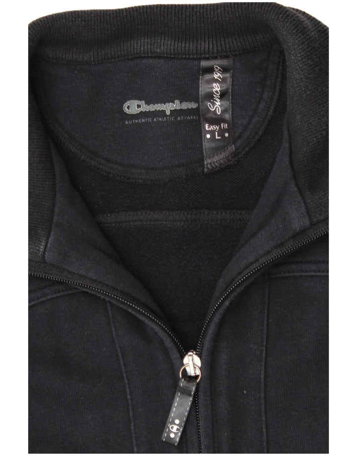 Champion Damen-Trainingsanzug-Top-Jacke, UK 14, Größe L, Marineblau