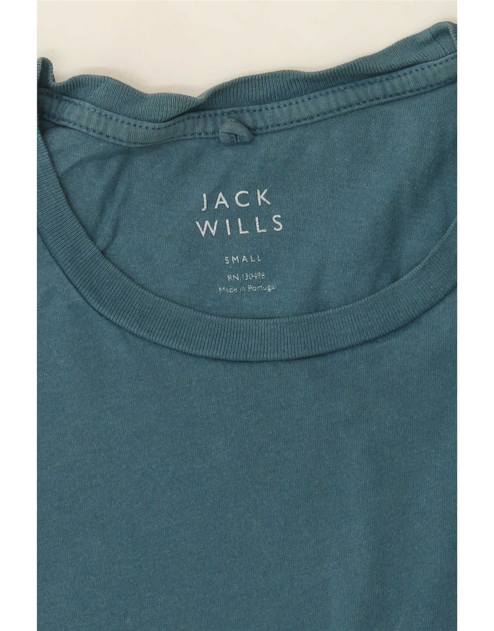 Jack Wills Herren T-Shirt Top Small Blau