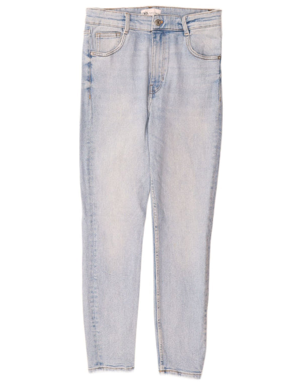 Zara Damen Skinny Jeans EU 40 Medium W30 L27 Blaue Baumwolle
