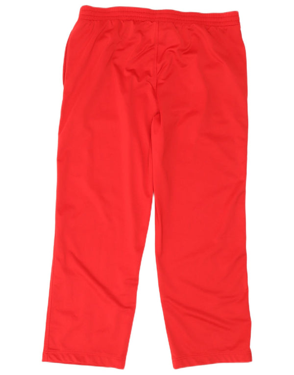 Asics Herren-Trainingshose XL, rotes Polyester