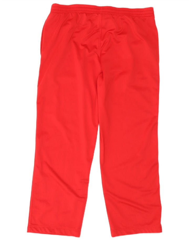 Asics Herren-Trainingshose XL, rotes Polyester