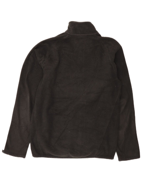 Adidas Herren Fleecejacke UK 36 Small Schwarz Polyester