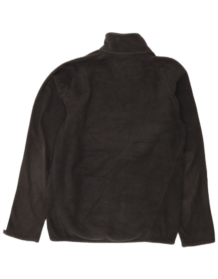 Adidas Herren Fleecejacke UK 36 Small Schwarz Polyester