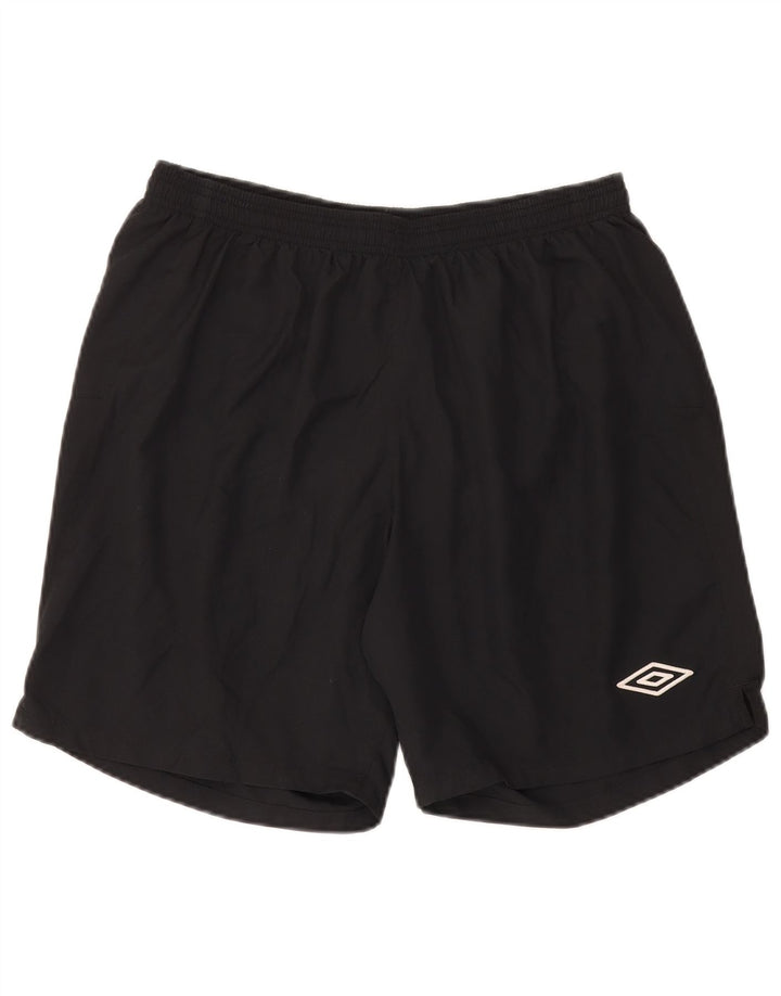 Umbro Herren Sportshorts XL Schwarz Polyester