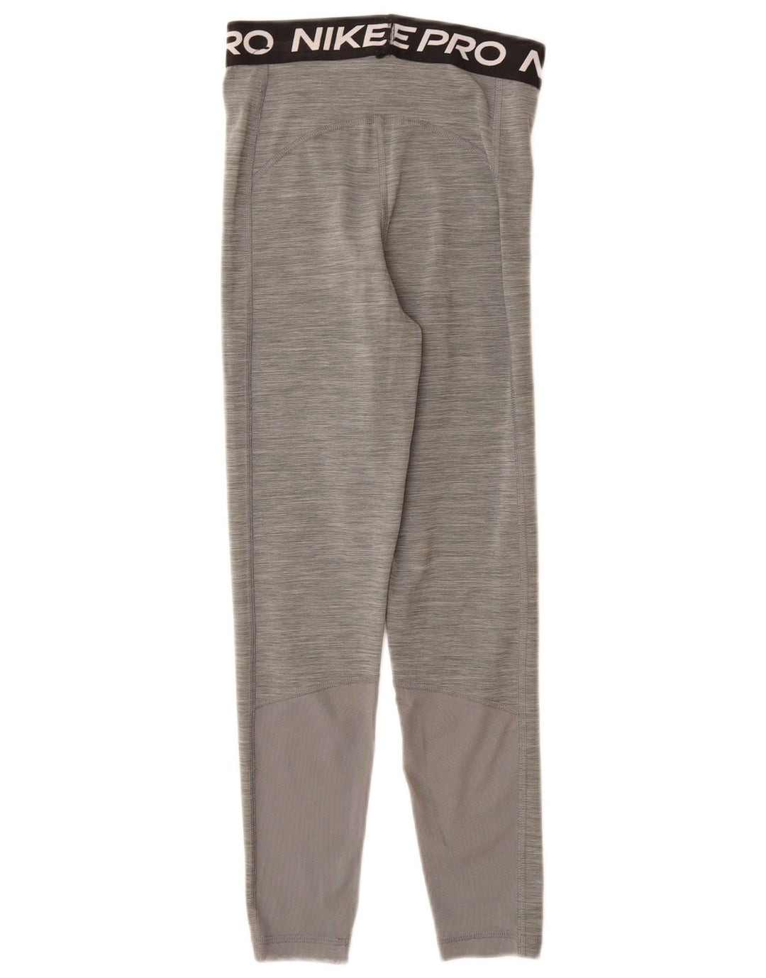 Nike Damen Dri Fit Graphic Leggings UK 6 XS Graues Polyester