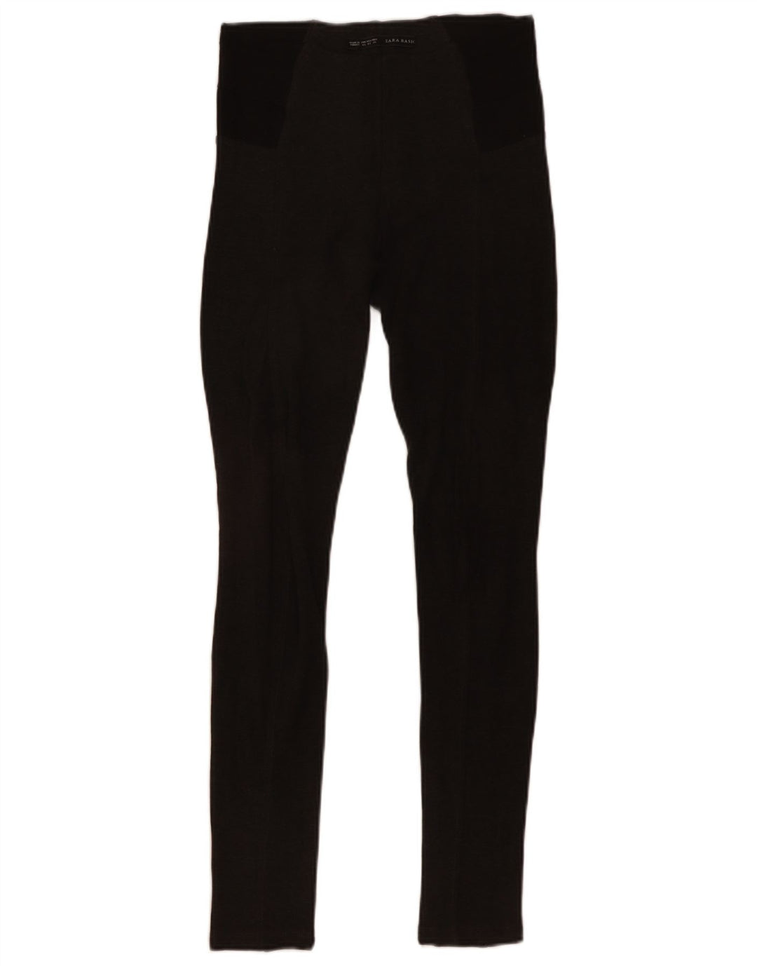 Zara Damen-Leggings UK 4 XS Grauer Farbblock