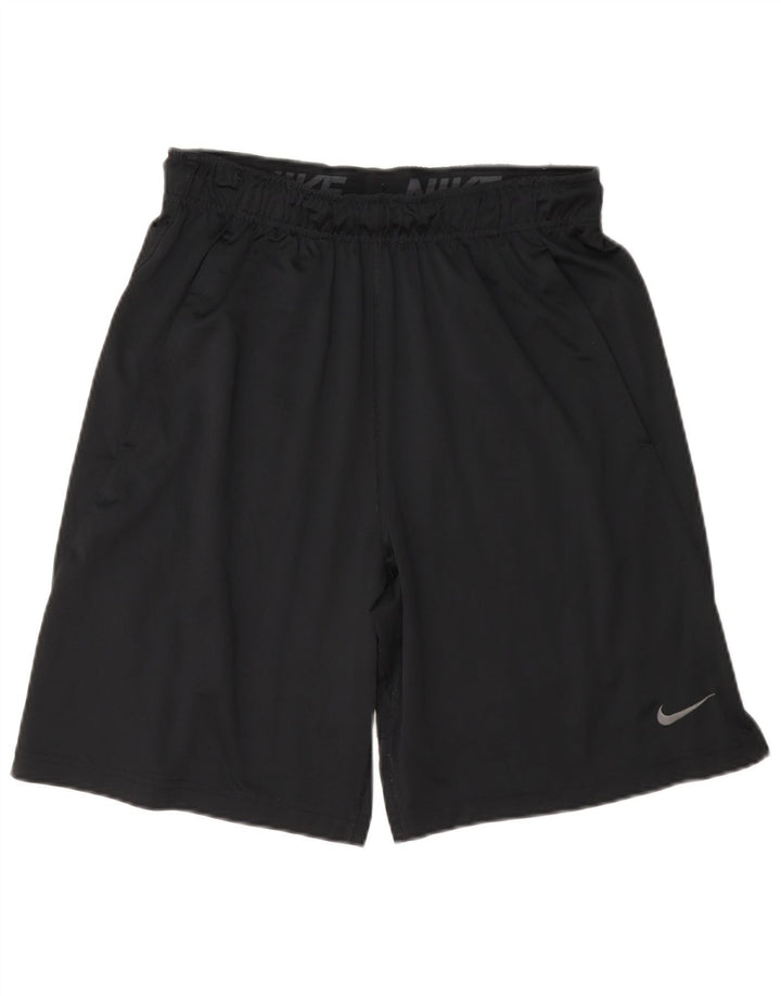 Nike Herren Dri Fit Sportshorts, Größe S, Schwarz, Polyester
