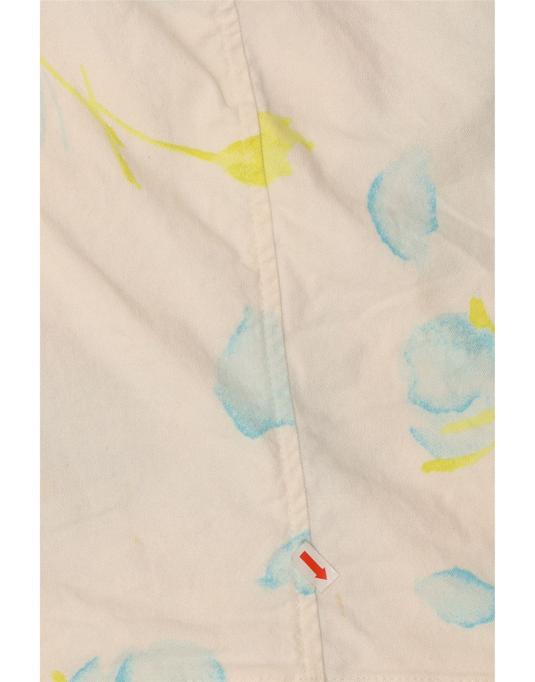 FORT & MADOX Damen Jeansrock W26 Small Off White Floral