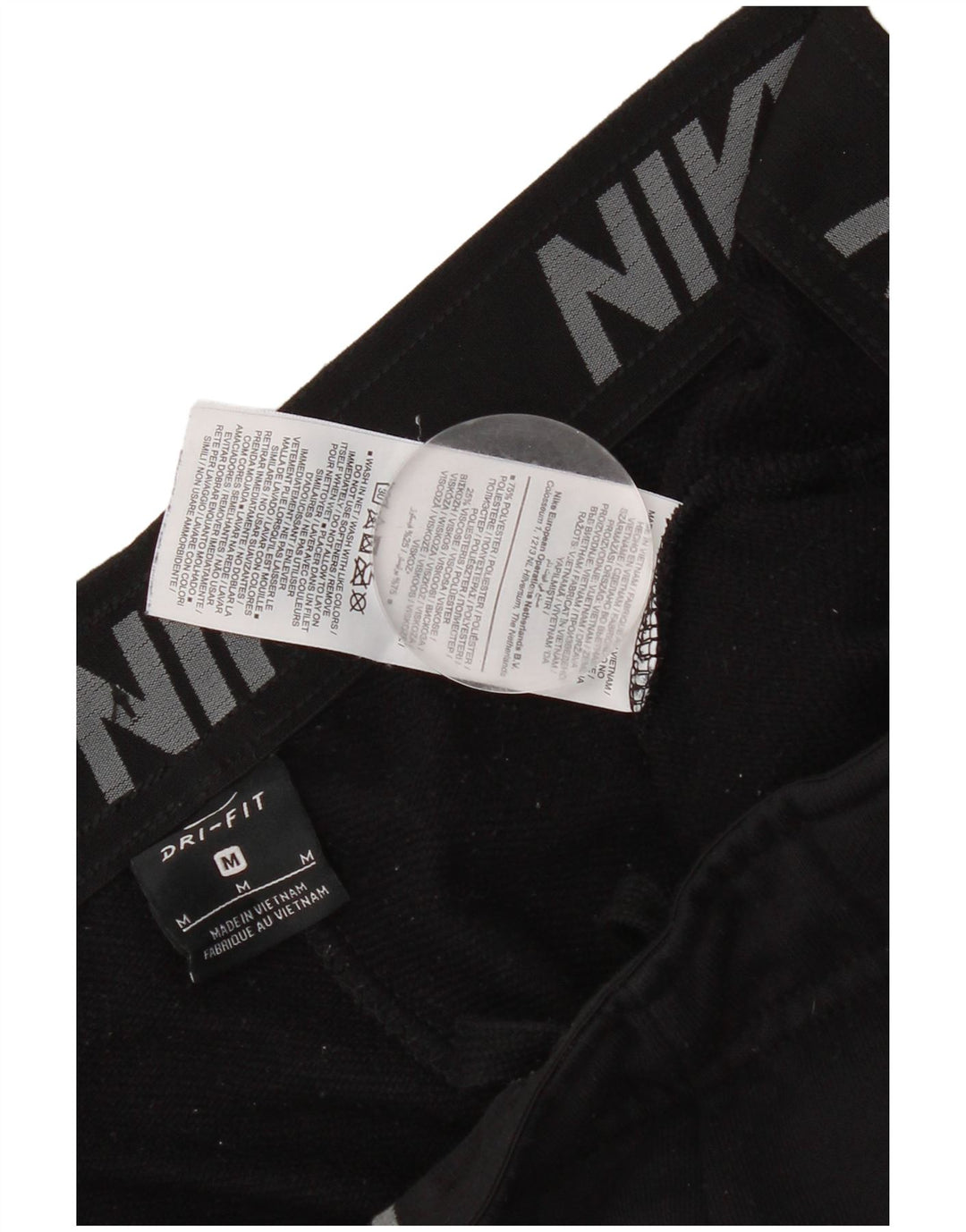 Nike Herren Dri Fit Trainingshose Jogger Mittelschwarzes Polyester